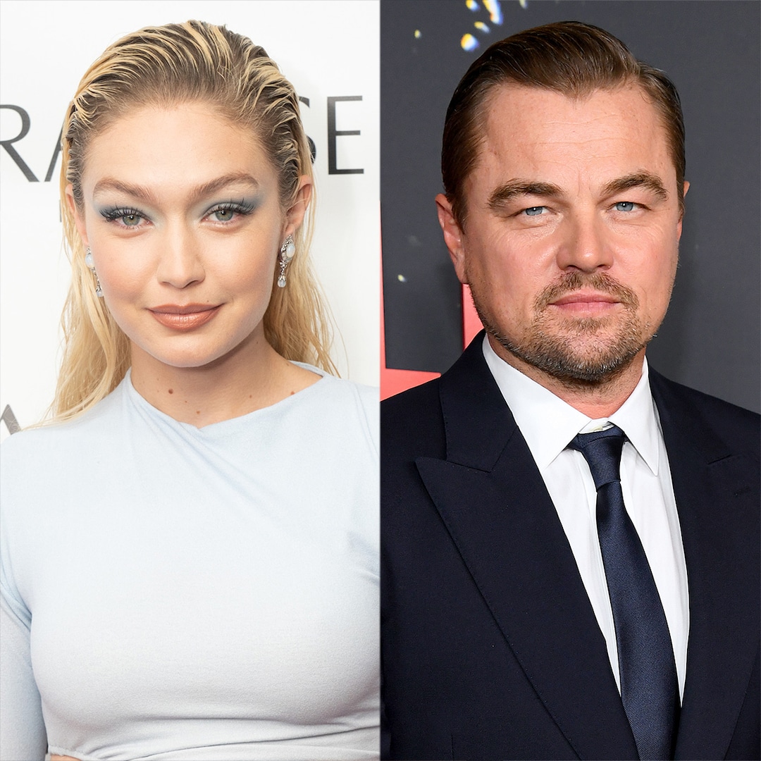 Leonardo DiCaprio and Gigi Hadid as seen while going out during Paris Fashion Week